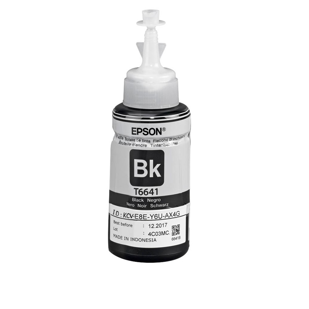 Epson T6641 / C13T664140 Nachfüll-Tinte Black 70 ml