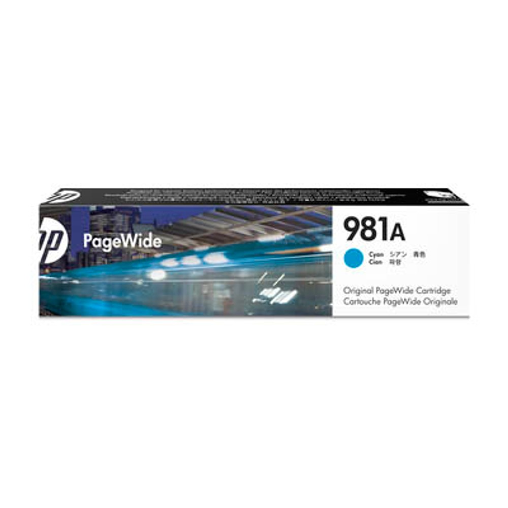 HP 981A / J3M68A Tinte Cyan