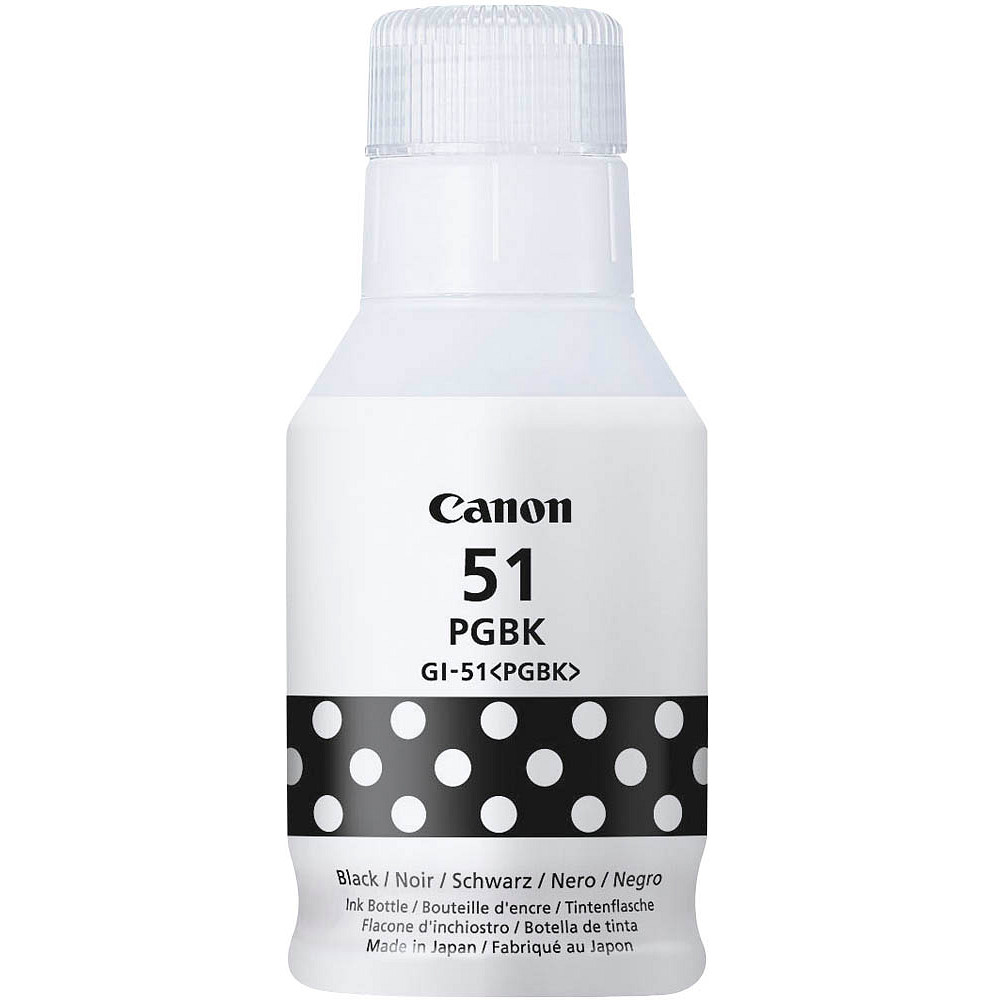 Canon Tintennachfüllfläschchen schwarz photo (4529C001, GI-51PGBK)