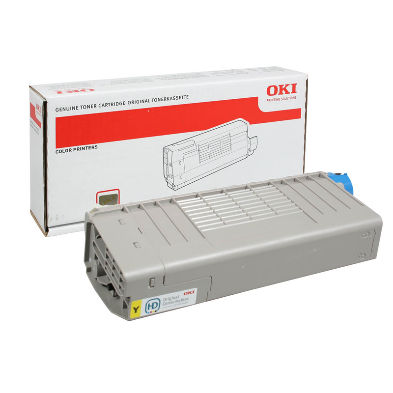 OKI Toner-Kit gelb (44318605)