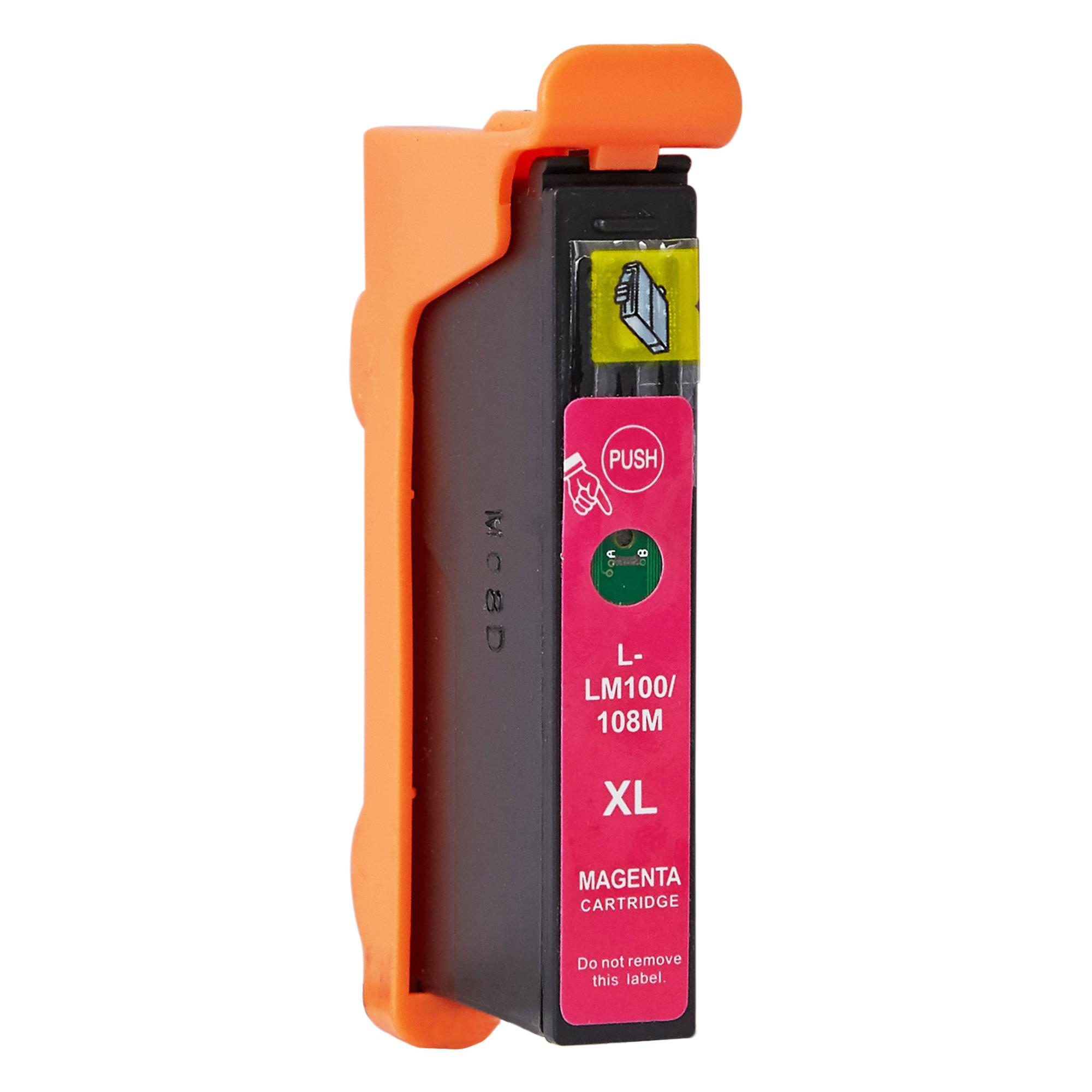 Kompatibel zu Lexmark 100 XL / 0014N1094E Tinte Magenta