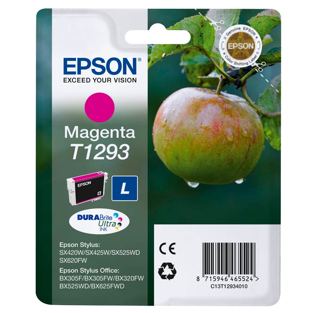 Epson T1293L / C13T12934010 Tinte Magenta