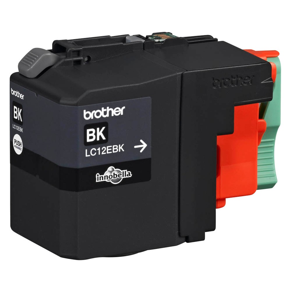 Brother Tintenpatrone schwarz (LC-12EBK)