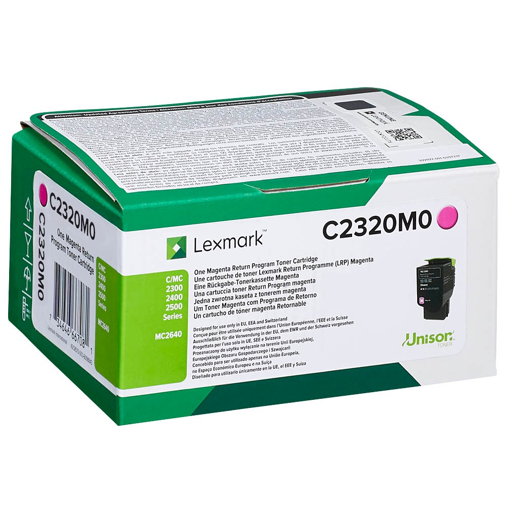 Lexmark C2320M0 Toner Magenta