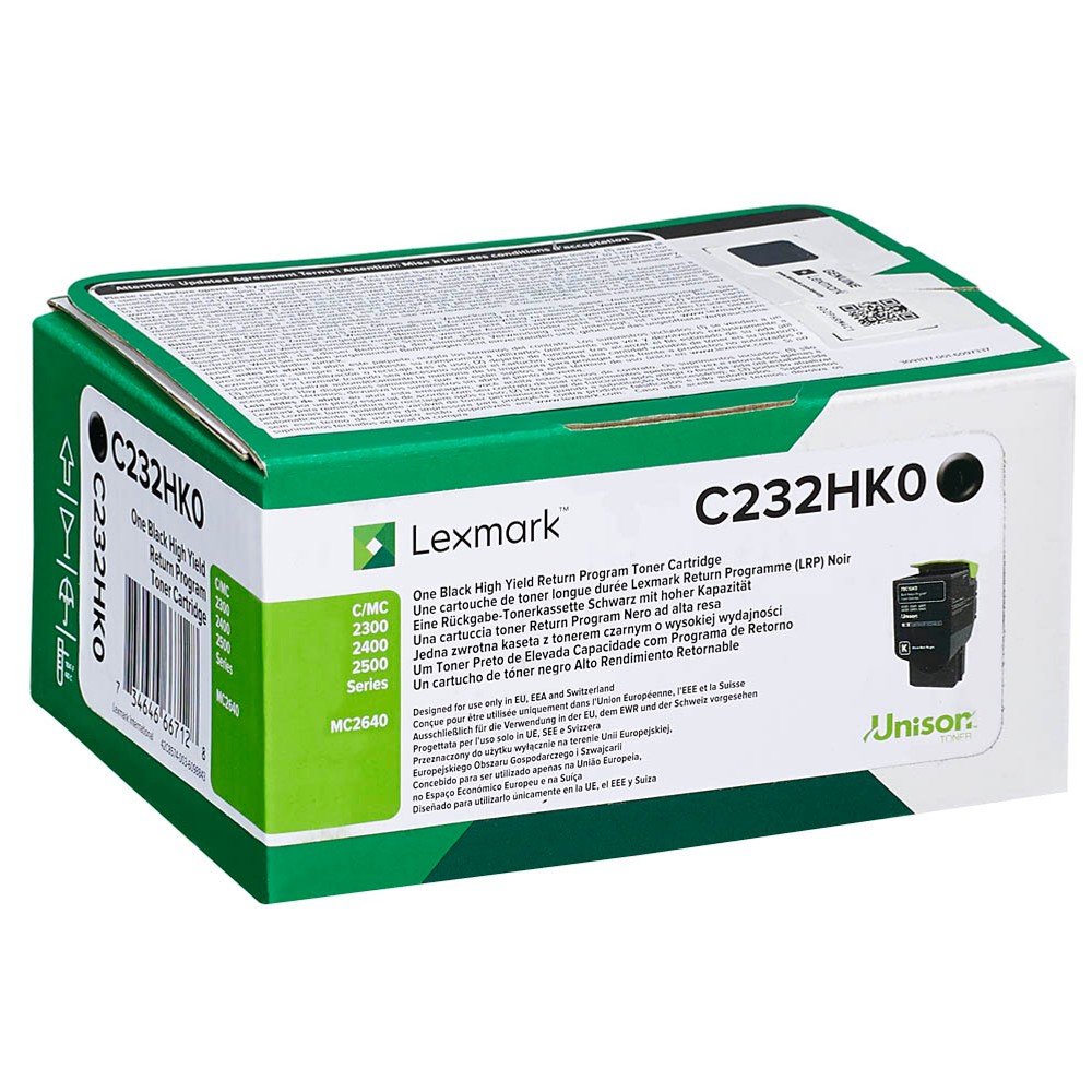 Lexmark C232HK0 Toner Black
