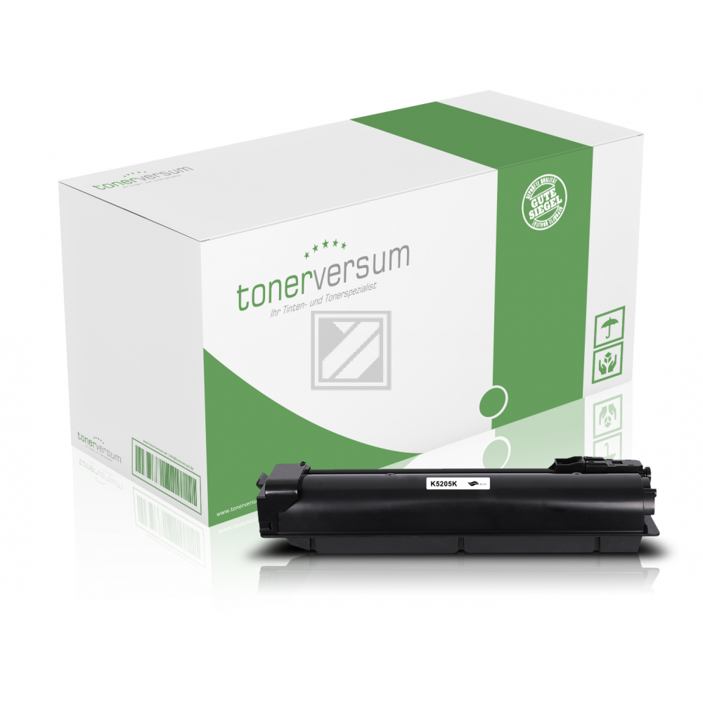 Tonerversum Toner-Kit schwarz (TV104434) ersetzt TK-5205K