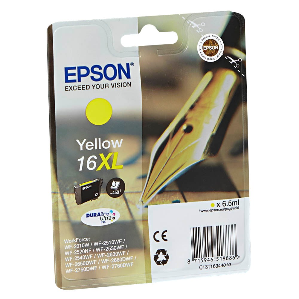 Epson 16 XL / C13T16344012 Tinte Yellow