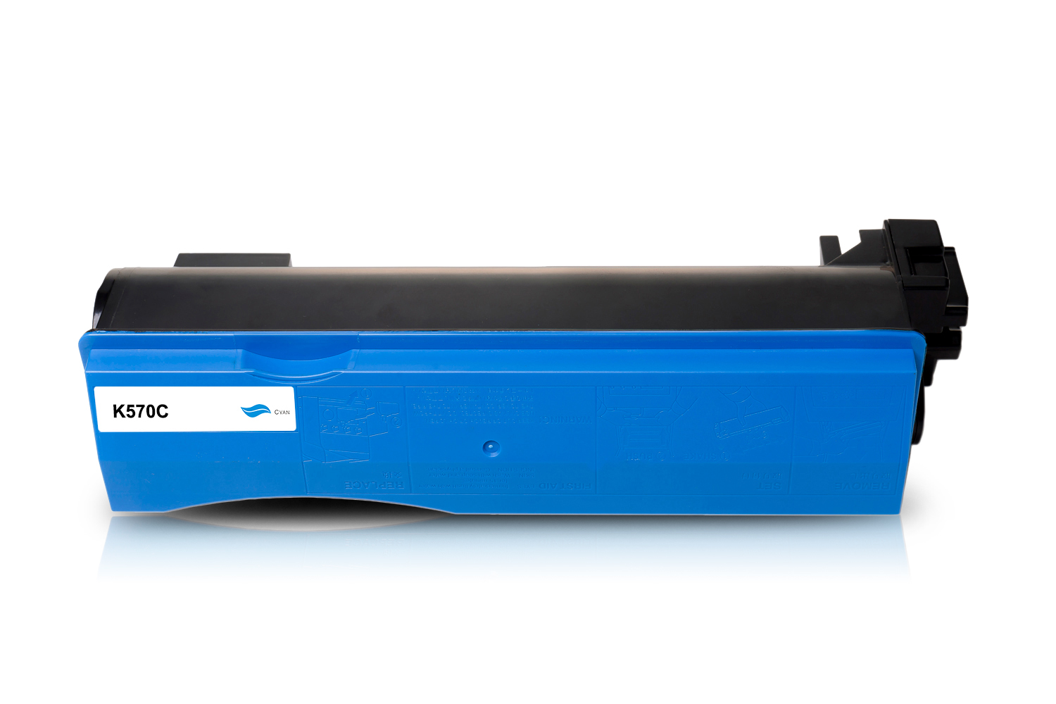 Kompatibel zu Kyocera TK-570C / 1T02HGCEU0 Toner Cyan