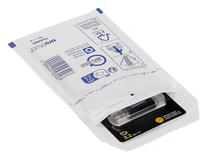 aroFOL® CLASSIC Luftpolstertaschen W1/A weiß für DIN A7, 200 St.