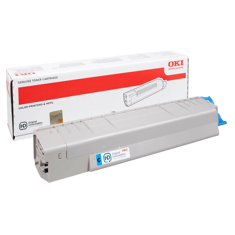 OKI Toner-Kit cyan (44643003)