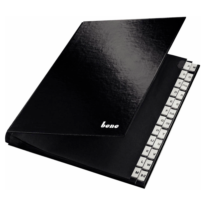 bene Pultordner A-Z schwarz, 1 St.