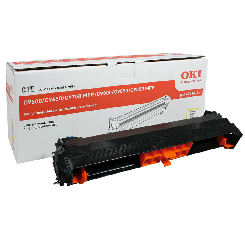 OKI Fotoleitertrommel gelb (42918105)