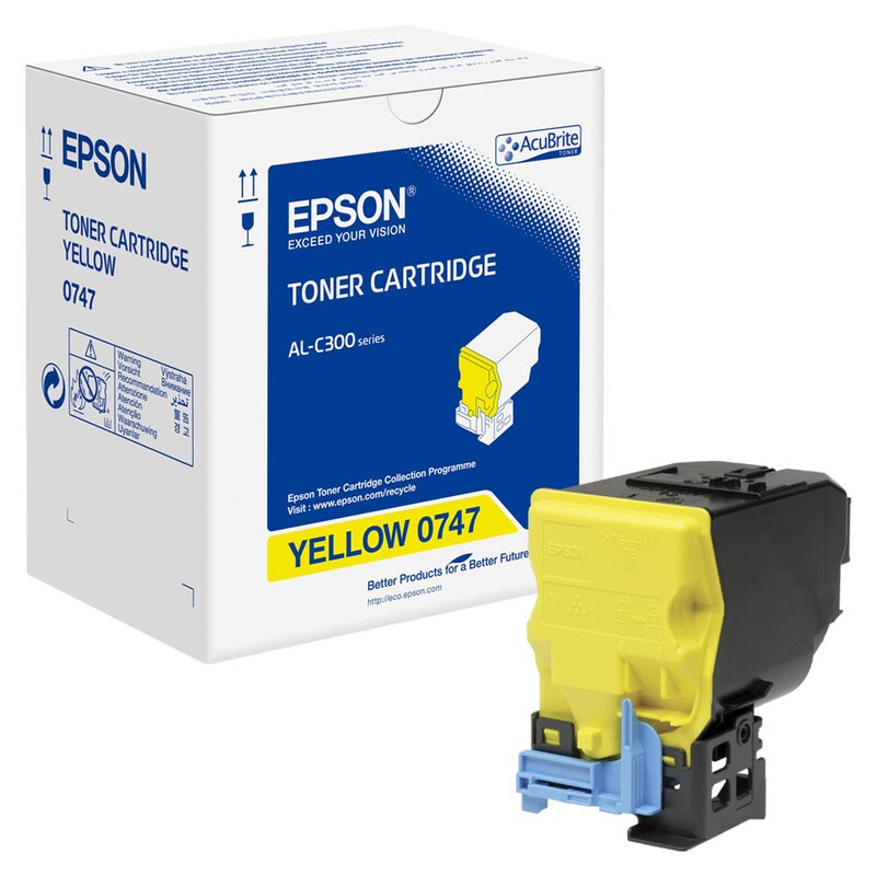 Epson Toner-Kit gelb (C13S050747, 0747)