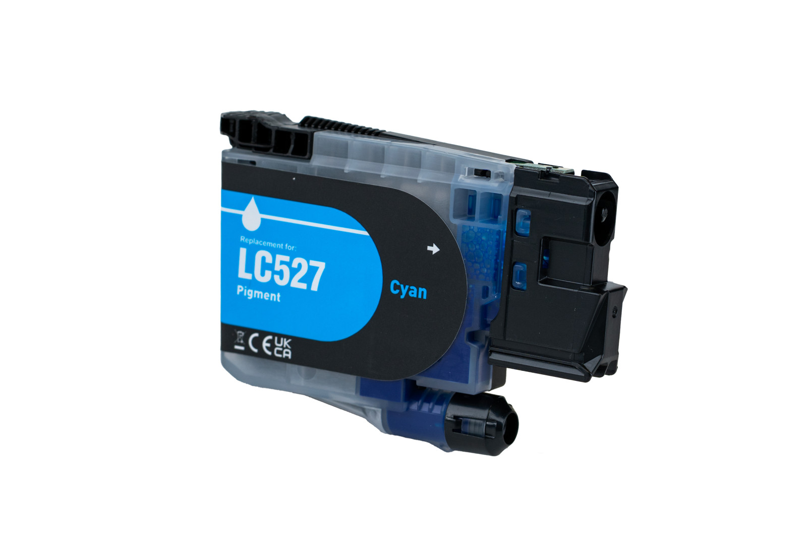 Tonerversum Tintenpatrone cyan SC (TV120707) ersetzt LC-527C
