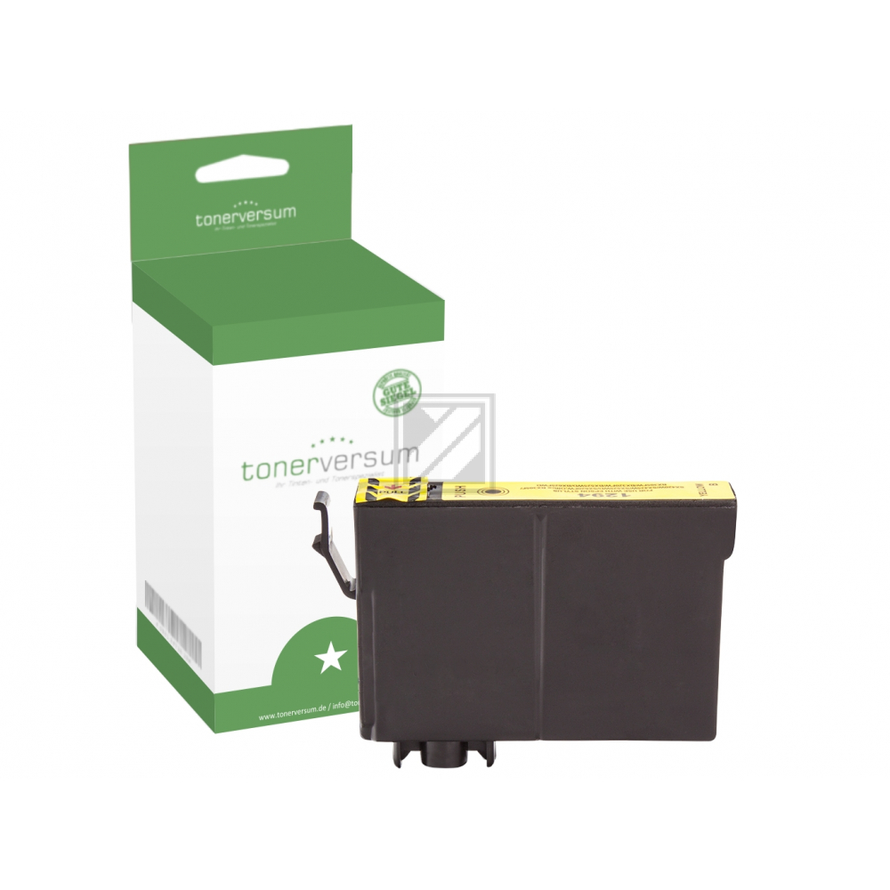 Tonerversum Tintenpatrone gelb SC (100488) ersetzt T1294
