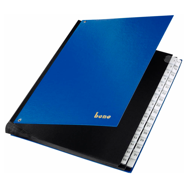 bene Pultordner 1-31 blau, 1 St.
