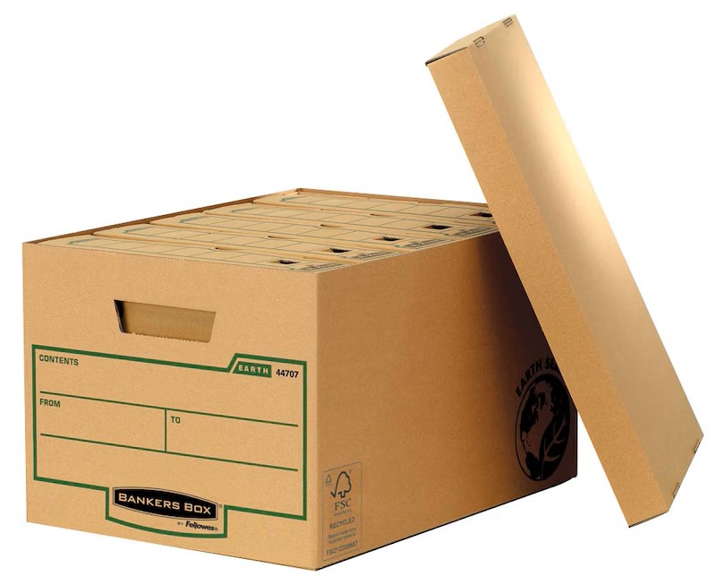Bankers Box Archivboxen Earth Series braun 33,5 x 47,0 x 27,1 cm, 10 St.