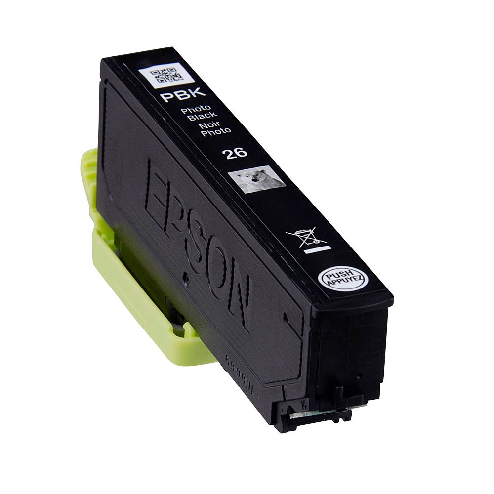 Epson 26 / C13T26114012 Tinte Photo-Black