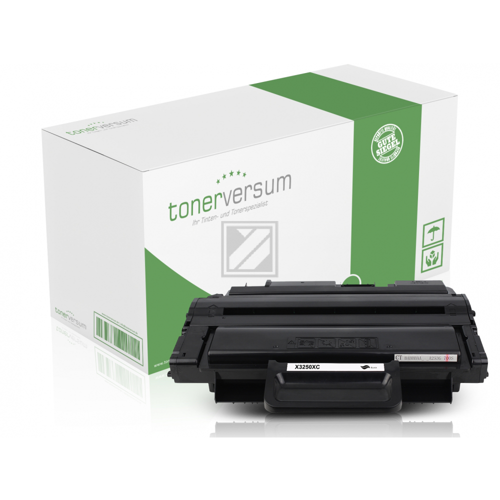 Tonerversum Toner-Kartusche schwarz HC (TV104363) ersetzt 106R01374