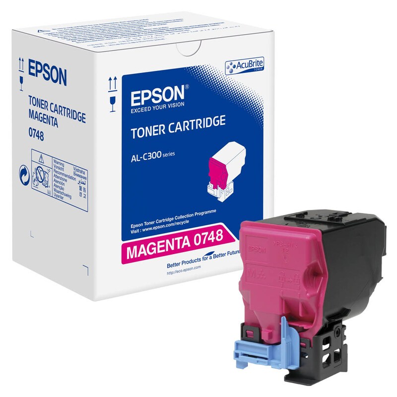 Epson Toner-Kit magenta (C13S050748, 0748)