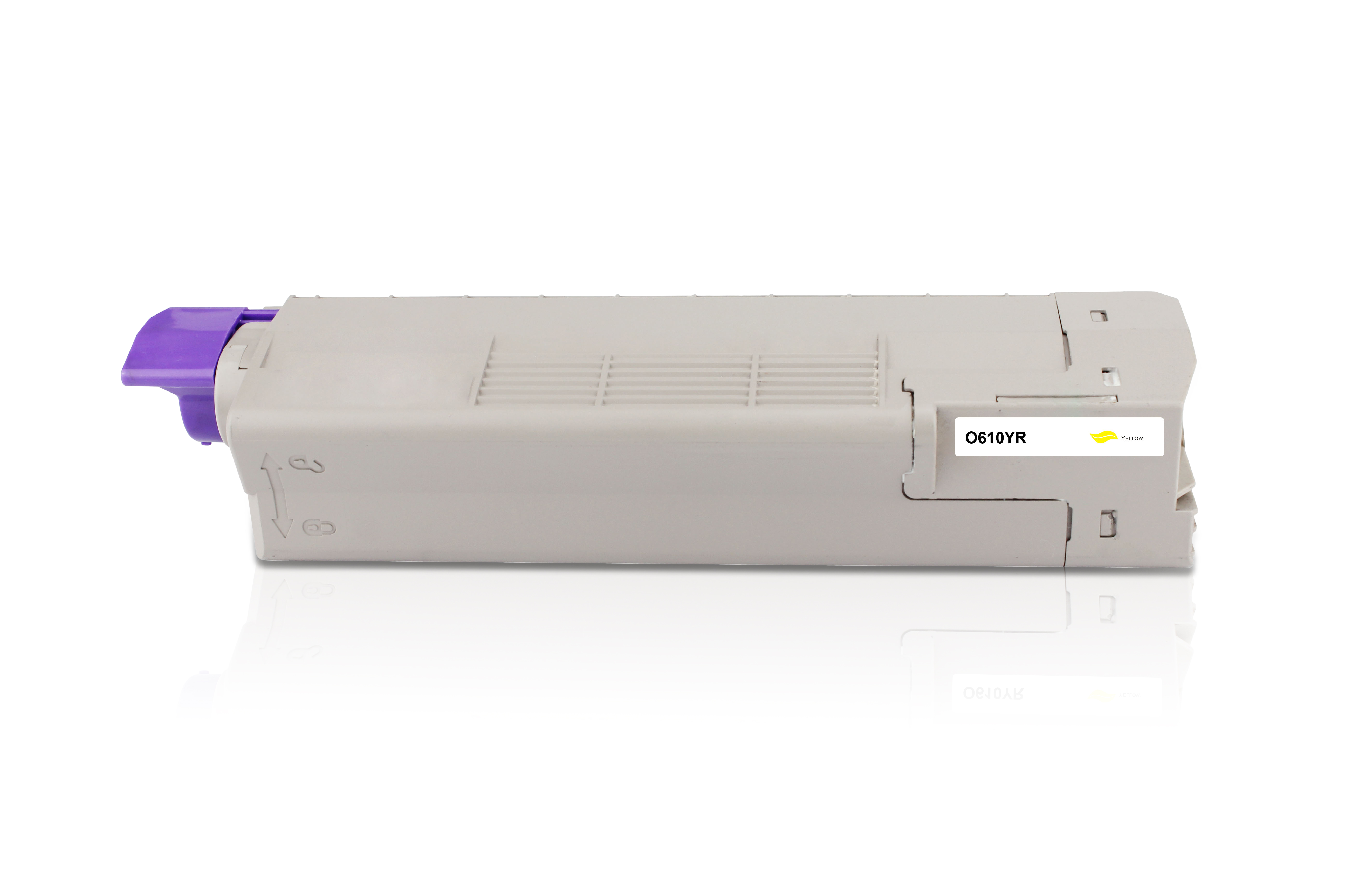 Kompatibel zu OKI 44315305 / C610 Tonerkartusche gelb