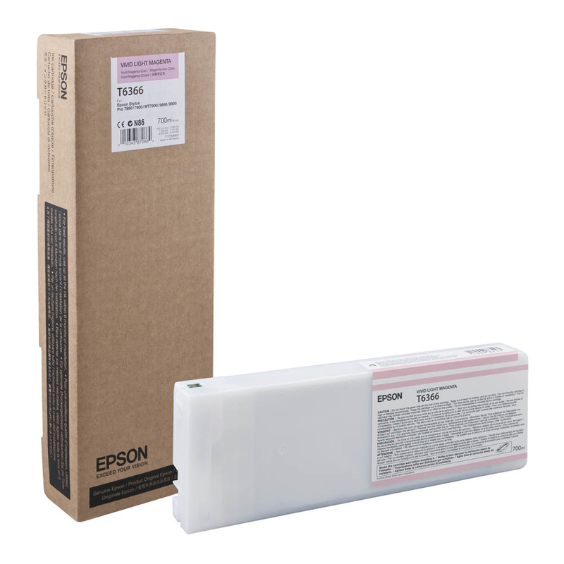 Epson Tintenpatrone magenta light (C13T636600, T6366)