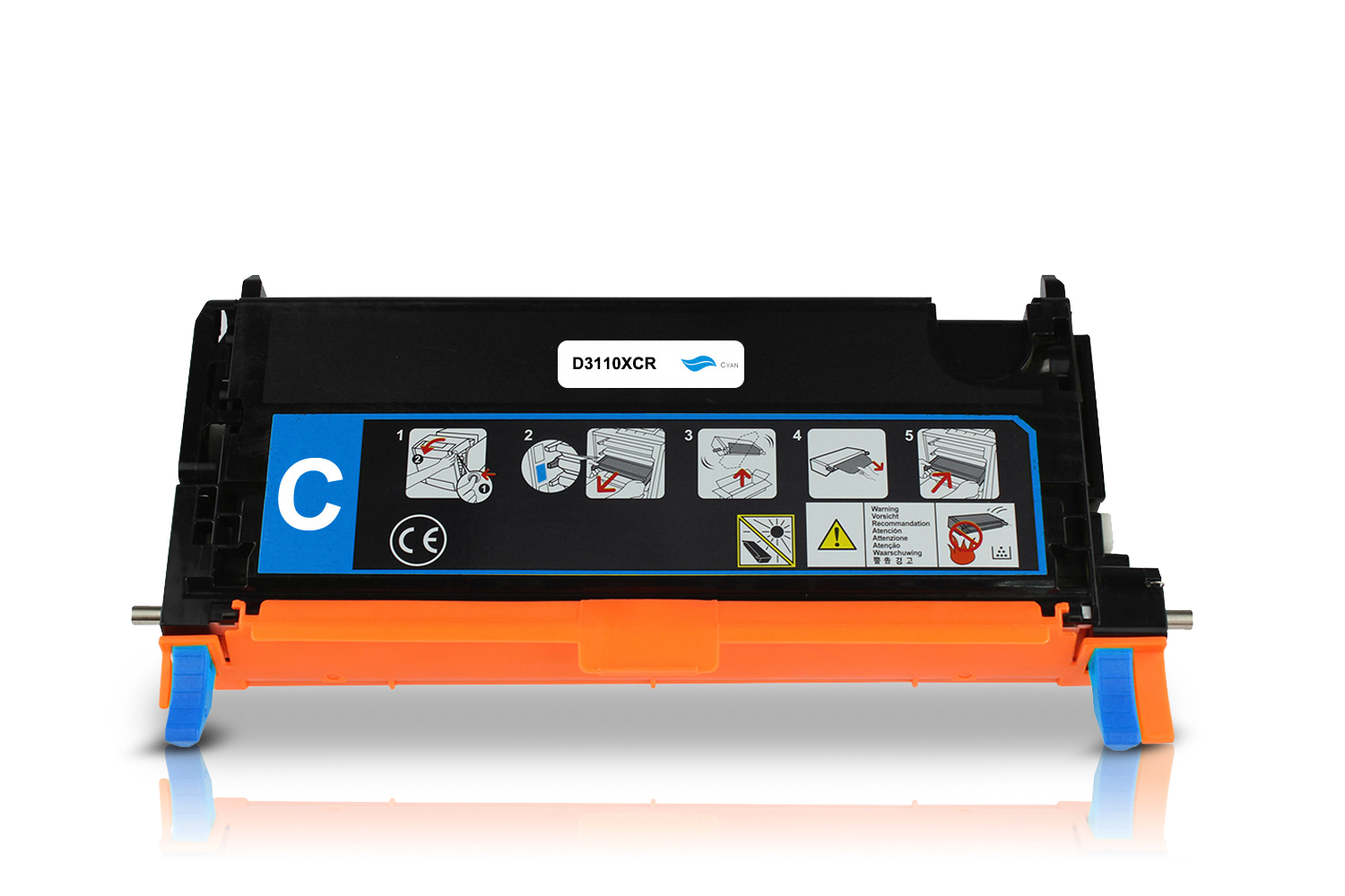 Kompatibel zu Dell 593-10171 / PF029 / 3110 Toner Cyan