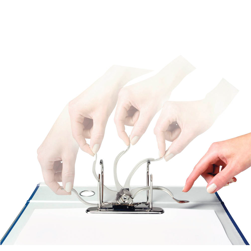 LEITZ 4225 Präsentationsordner weiß Kunststoff 8,0 cm DIN A4, 1 St.