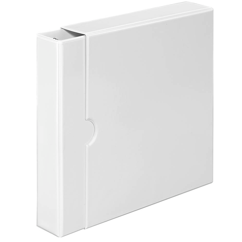 EICHNER Präsentationsringbuch 4-Ringe weiß 6,0 cm DIN A4, 1 St.