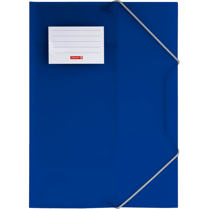 BRUNNEN Sammelmappe FACT!pp DIN A4 blau transparent, 1 St.