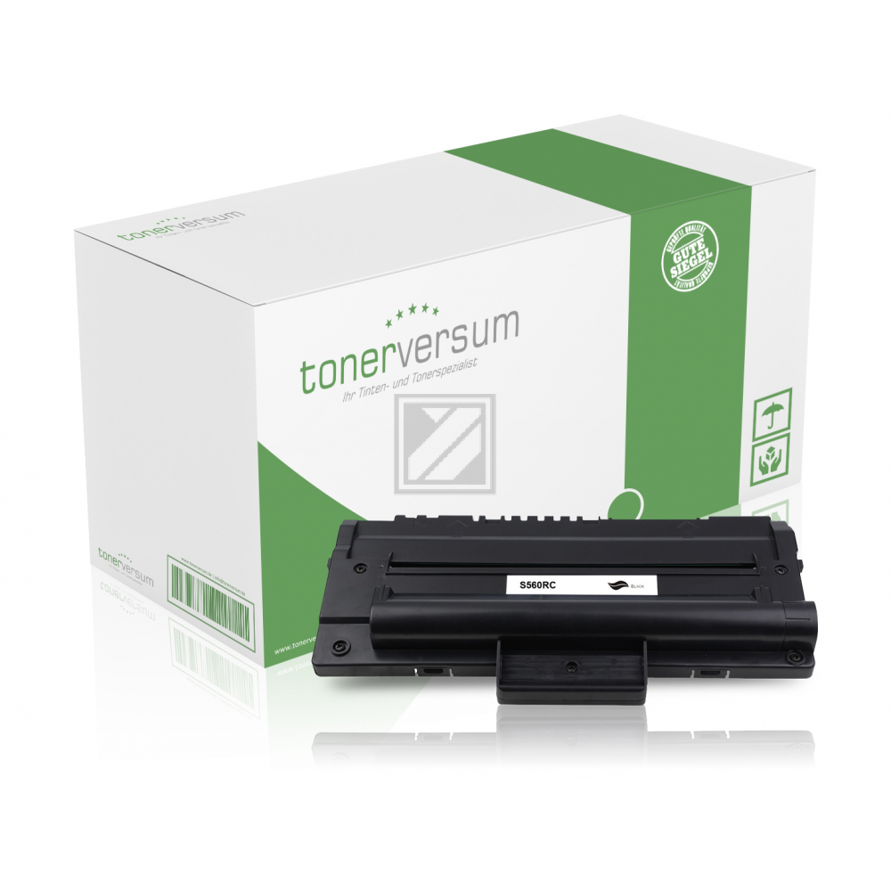 Tonerversum Toner-Kartusche schwarz (103284) ersetzt 560