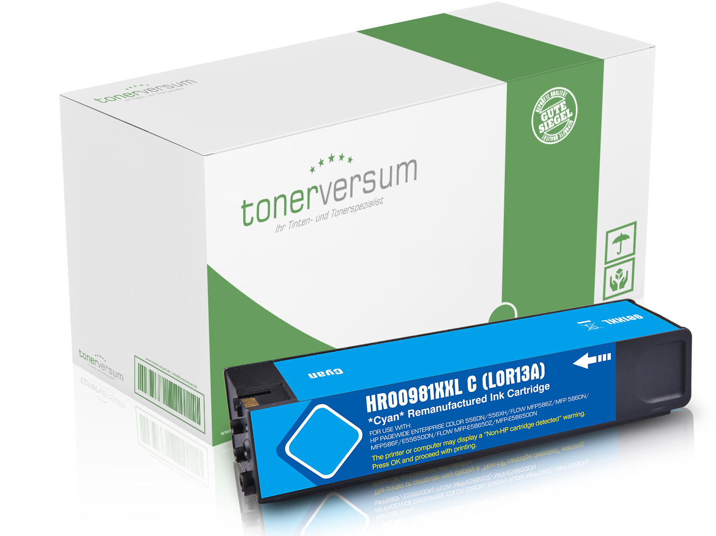 Kompatibel zu HP 981Y / L0R13A Tinte Cyan