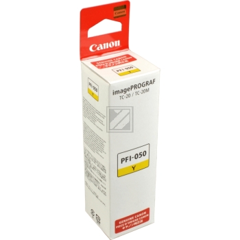 Canon Tintennachfüllfläschchen gelb (5701C001, PFI-050Y)