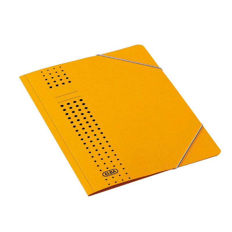 ELBA Eckspanner chic DIN A4 gelb, 25 St.