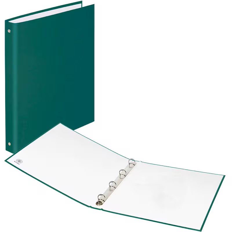 DONAU Ringbuch 4-Ringe grün 2,5 cm DIN A4, 1 St.
