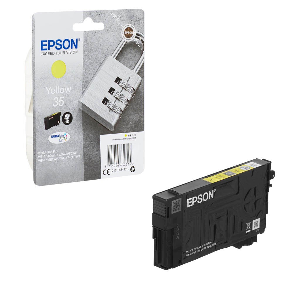 Epson 35 / C13T35844010 Tinte Yellow