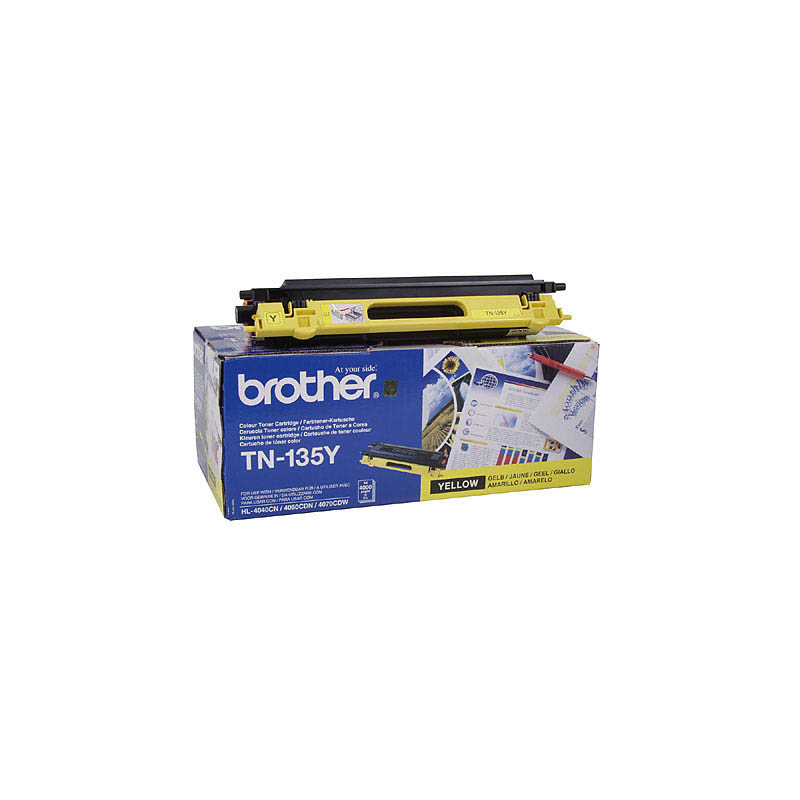 Brother Toner-Kit gelb HC (TN-135Y)