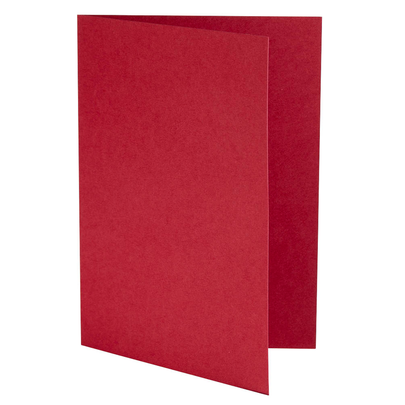 artoz Faltkarten mit Briefumschlägen Mosaic 943601-487 weinrot DIN B6, 10 St.