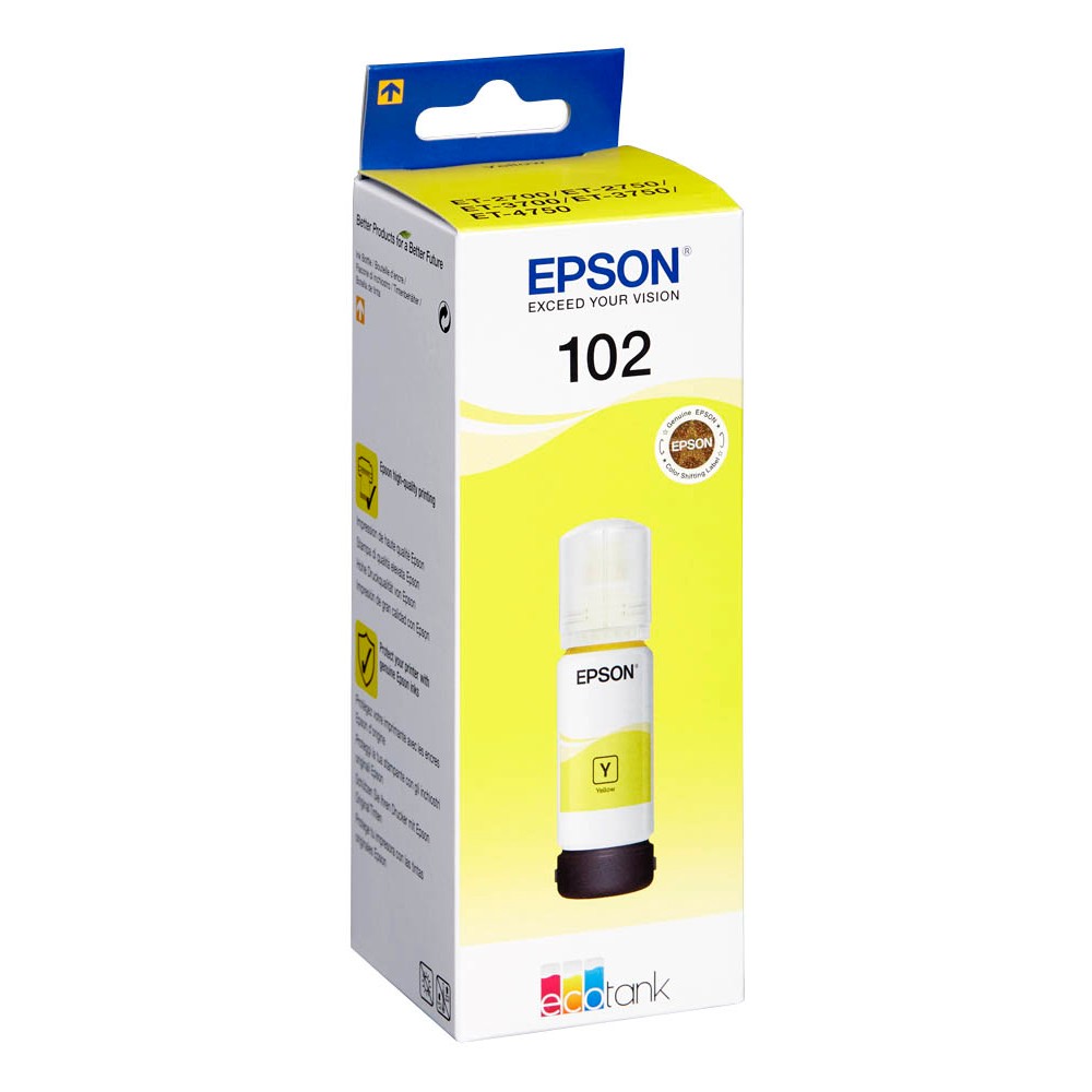Epson 102 / C13T03R440 Nachfüll-Tinte Yellow 70 ml