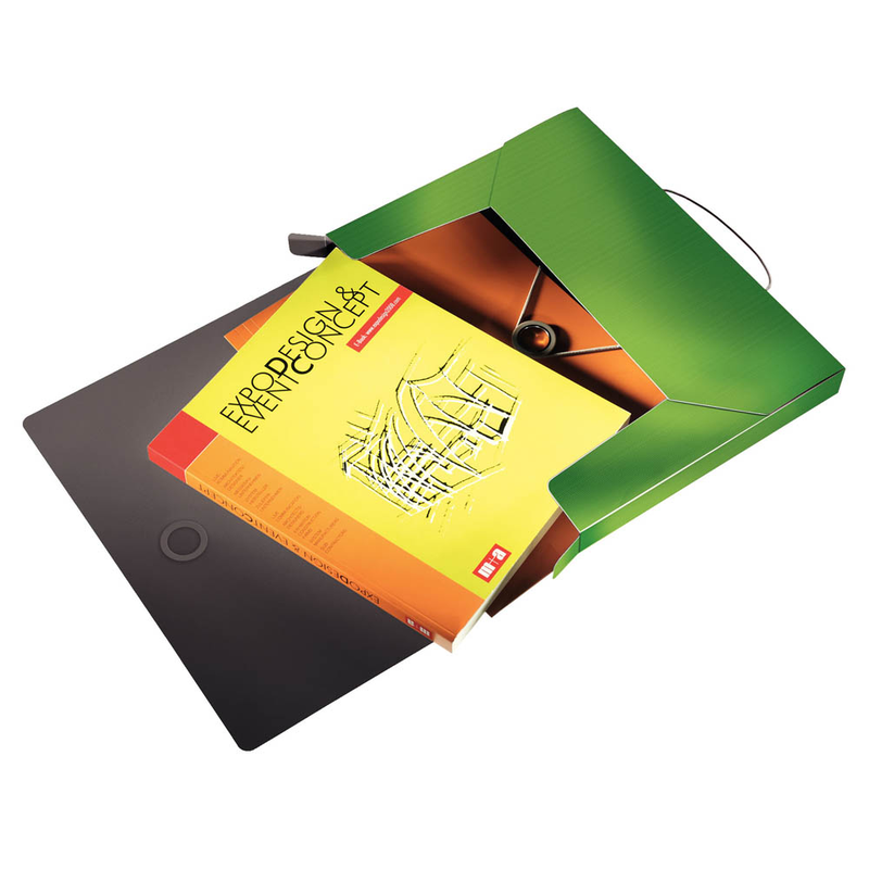 LEITZ Heftbox Solid 4568 3,0 cm hellgrün, 1 St.