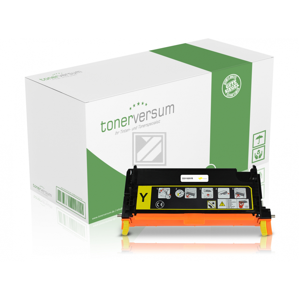 Tonerversum Toner-Kartusche gelb HC (101606) ersetzt NF556