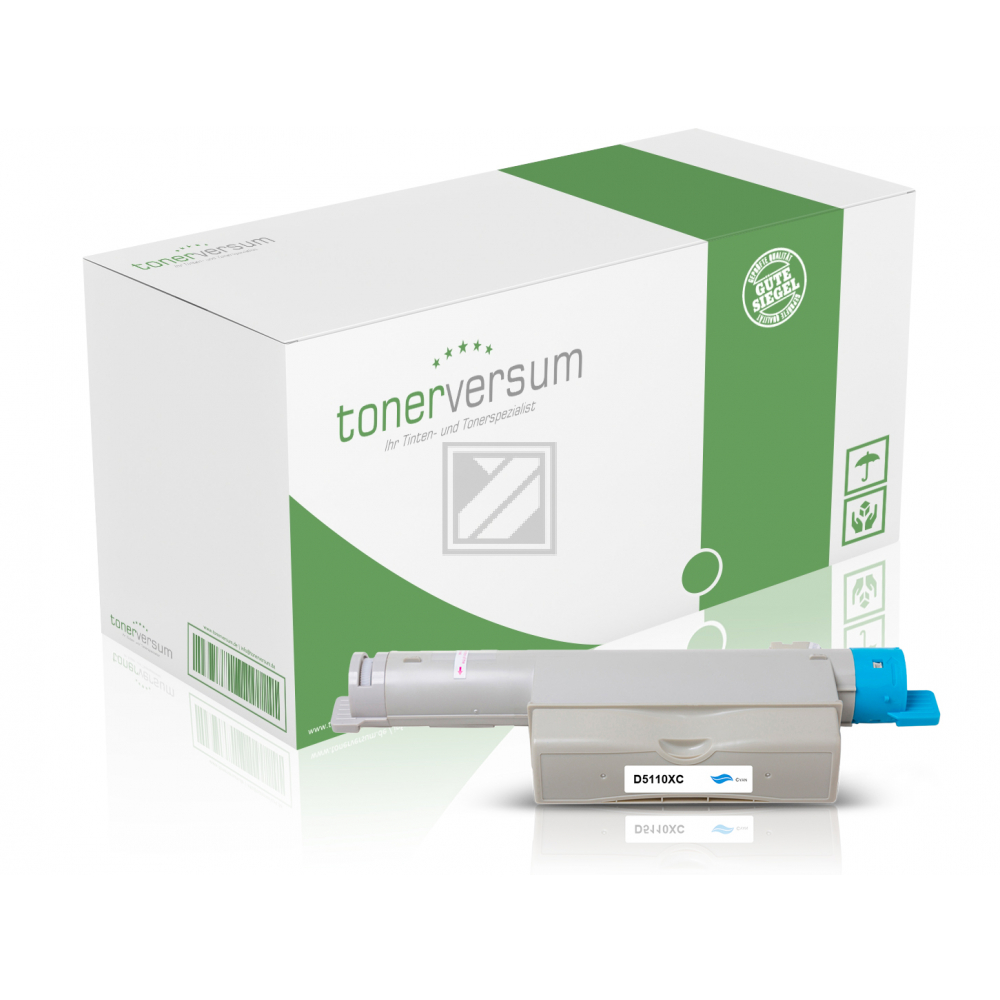 Tonerversum Toner-Kartusche cyan HC (TV104586) ersetzt GD900