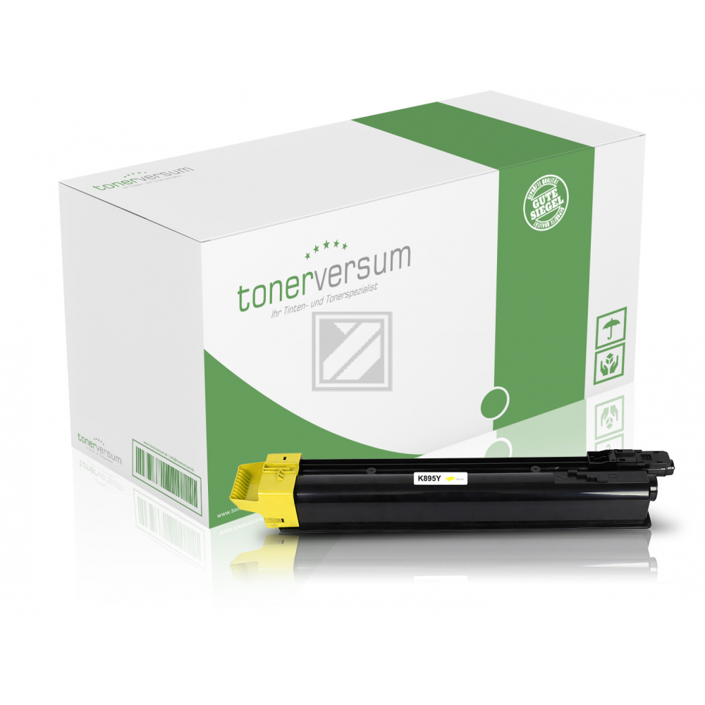 Tonerversum Toner-Kit gelb (102595) ersetzt TK-895Y
