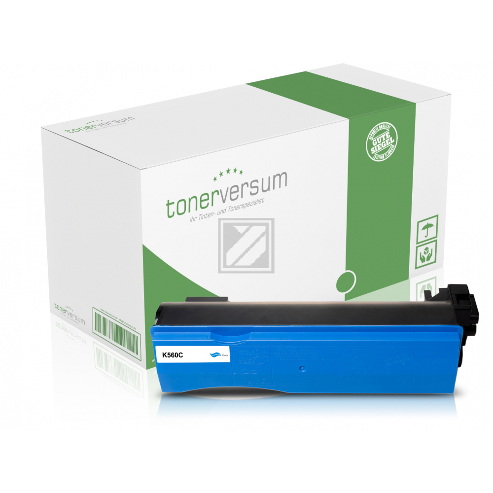 Tonerversum Toner-Kit cyan (102468) ersetzt TK-560C