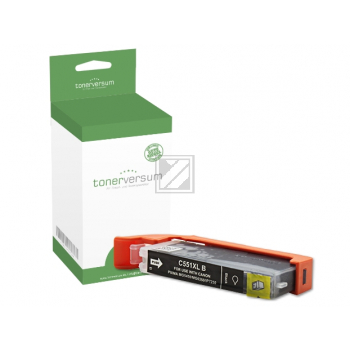 Tonerversum Tintenpatrone schwarz HC (100302) ersetzt CLI-551BKXL