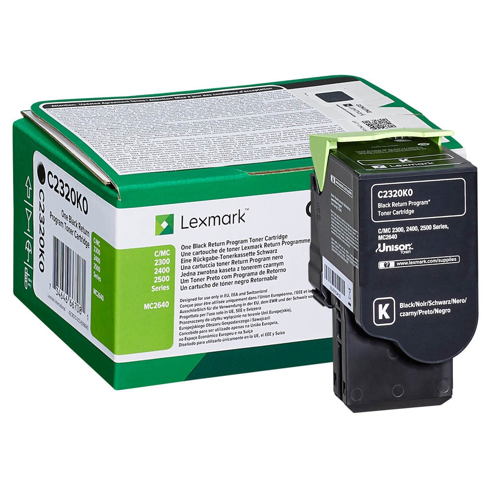 Lexmark C2320K0 Toner Black
