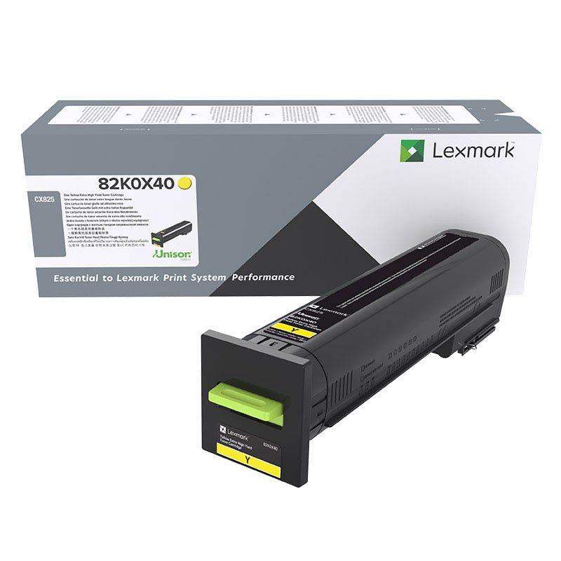 Lexmark Toner-Kit gelb HC (82K0X40)