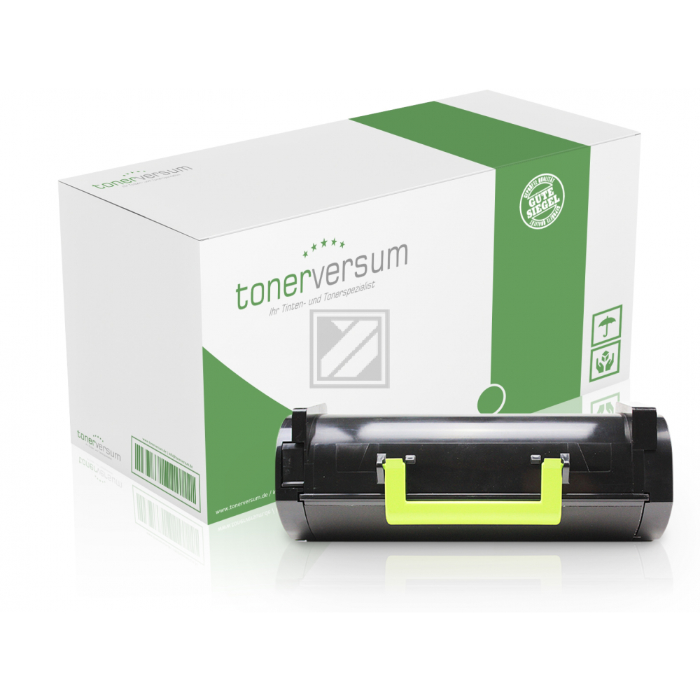 Tonerversum Toner-Kit schwarz HC plus (102798) ersetzt 602X