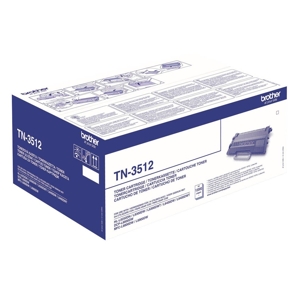 Brother Toner-Kit schwarz HC plus (TN-3512)