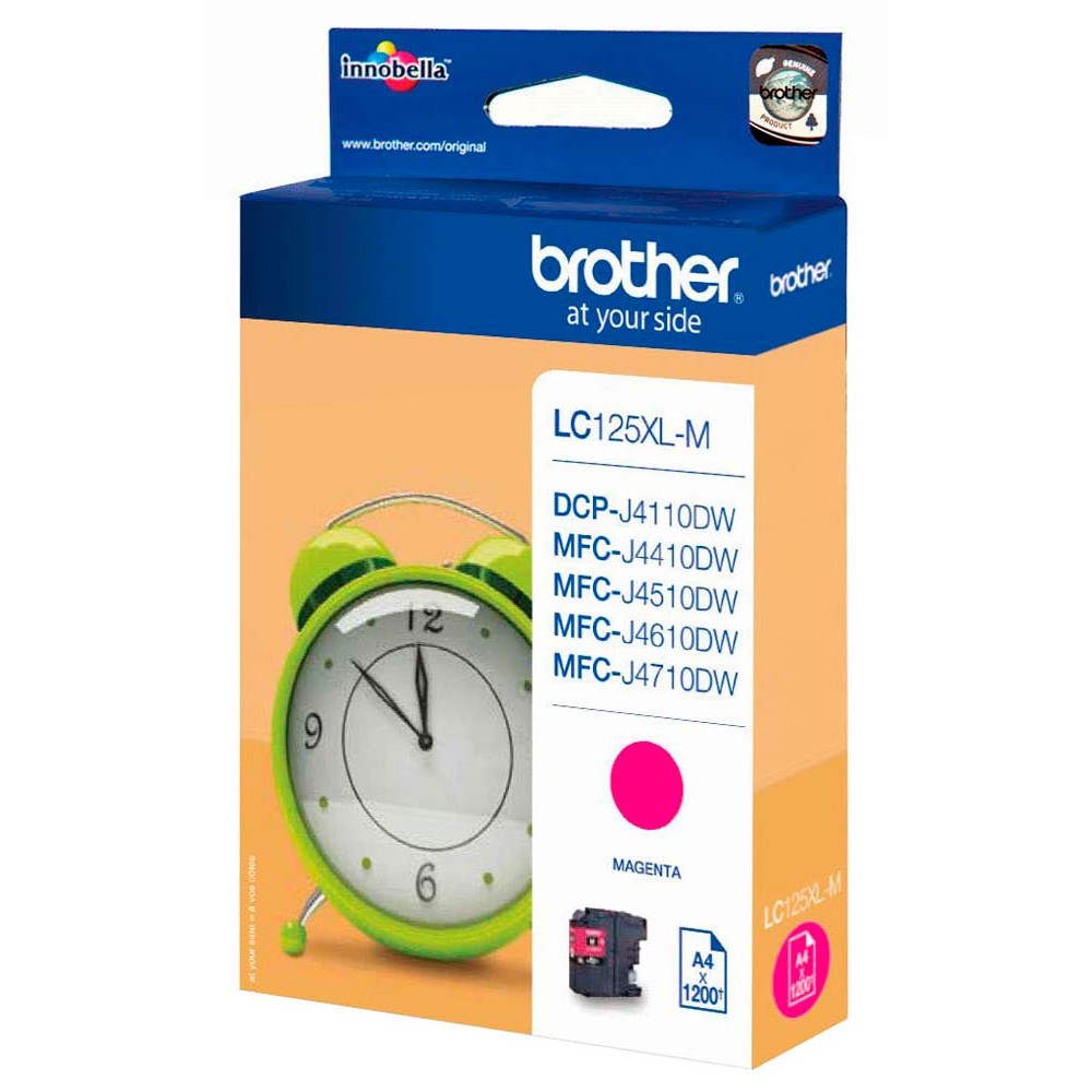 Brother Tintenpatrone magenta HC (LC-125XLM)
